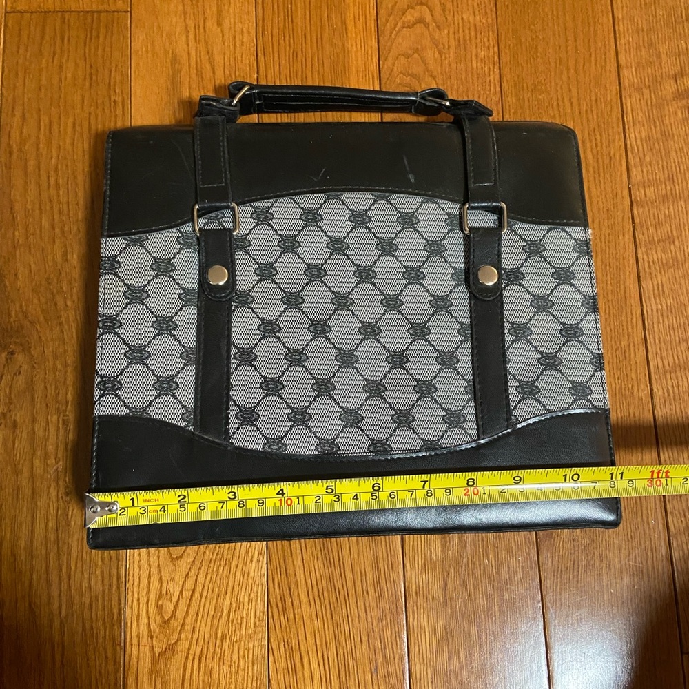 Stylish Black and Gray Women's Travel Bag